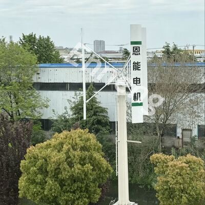 Quality Powerful VAWT system light weight high efficiency low vibration complete output factory