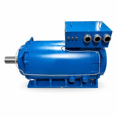 Qualité Générateur à aimant permanent sans engrenage de 35 kW, 150 tr/min, 400 V pour applications de turbine hydraulique Usine